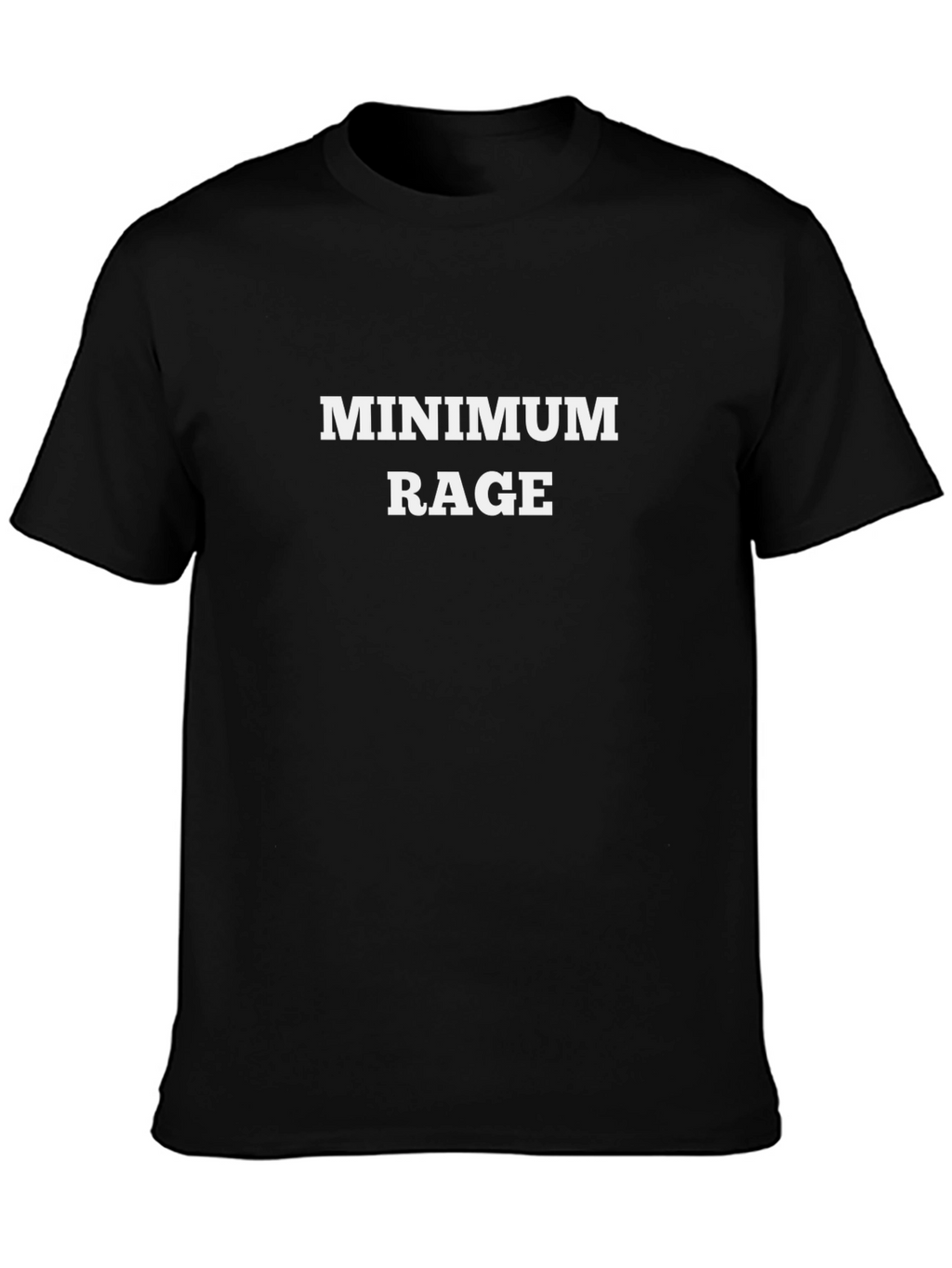 Minimum Rage Black Graphic Tee