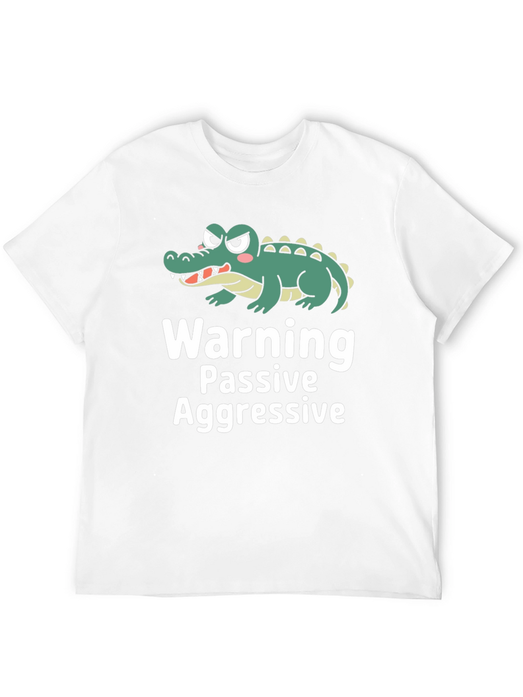 Passive Aggressive Alligator Graphic T-Shirt