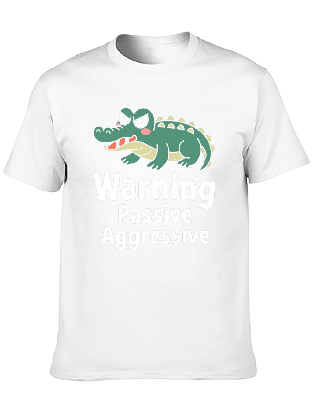 Passive Aggressive Alligator Graphic T-Shirt