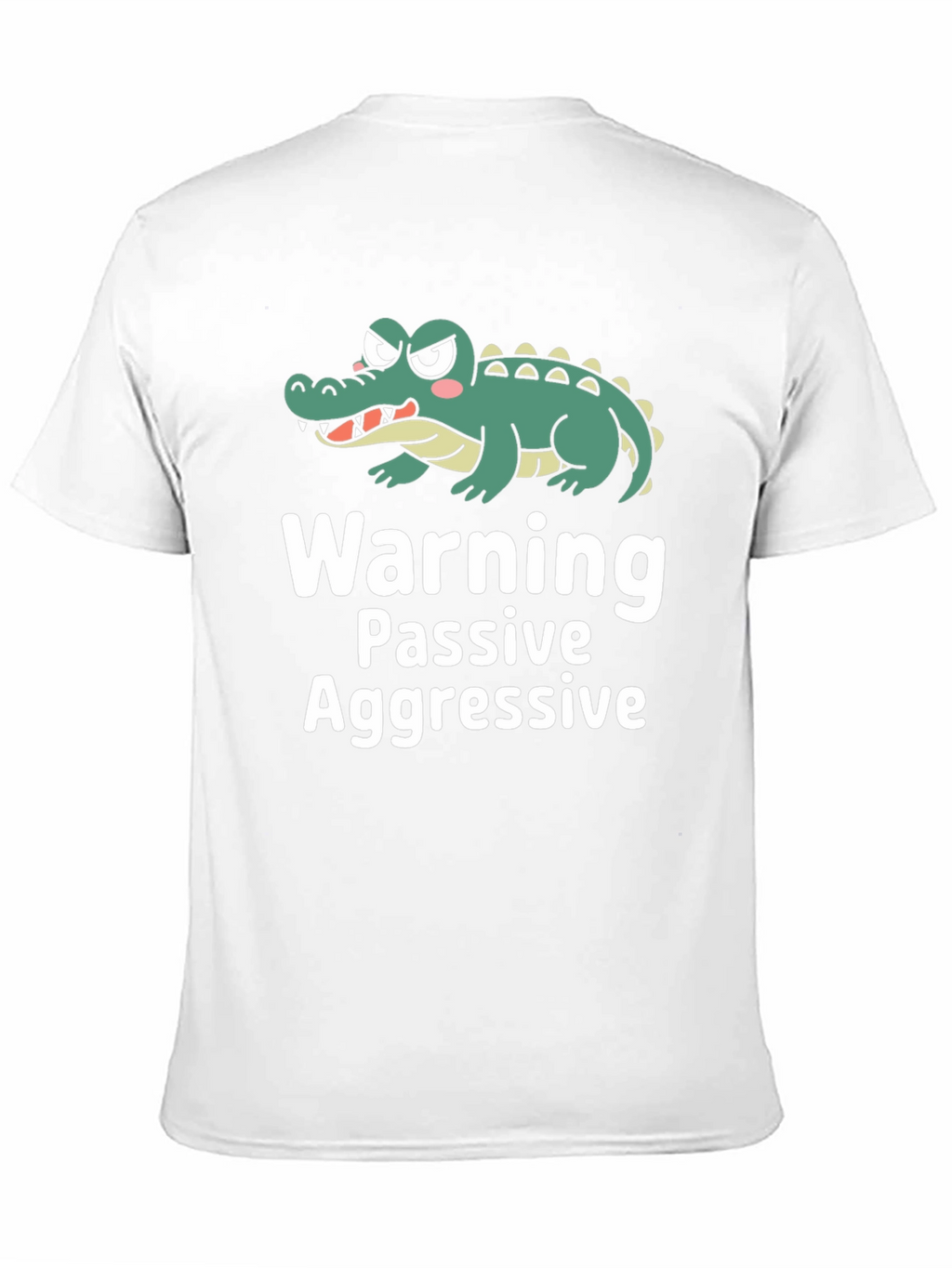 Passive Aggressive Alligator Graphic T-Shirt