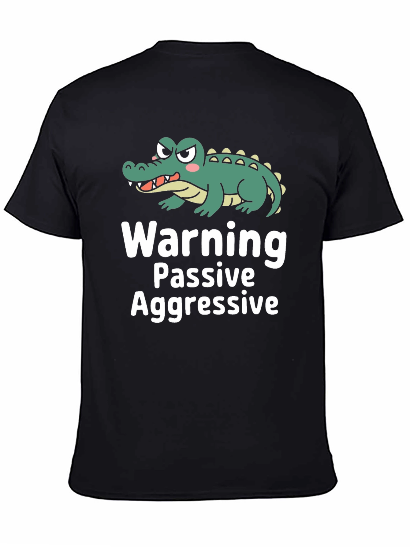Passive Aggressive Alligator Graphic T-Shirt