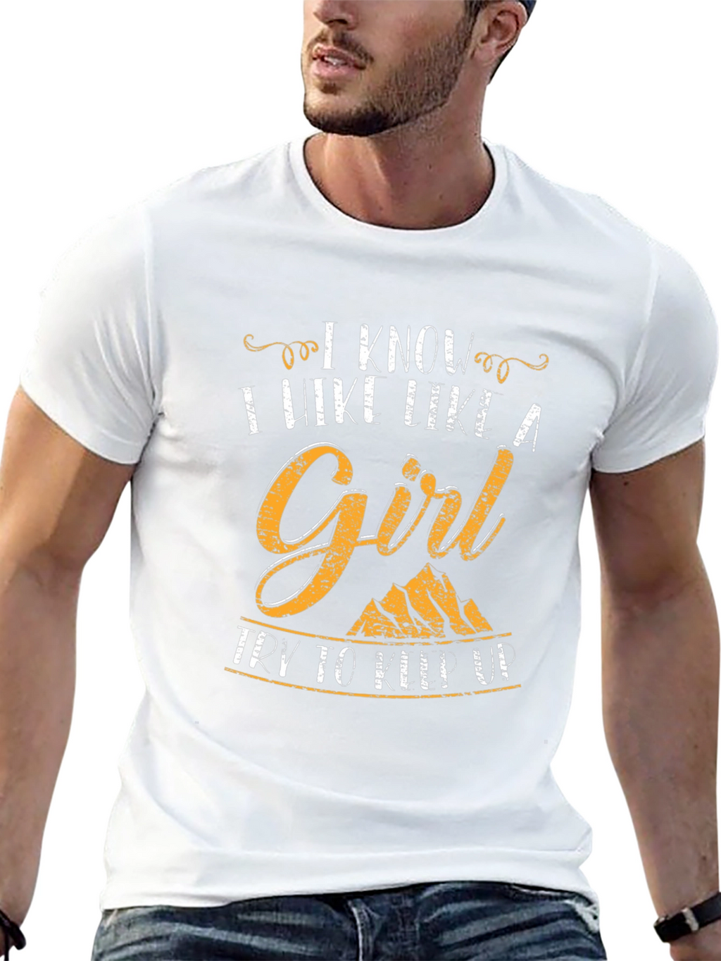 I Hike Like A Girl T-Shirt