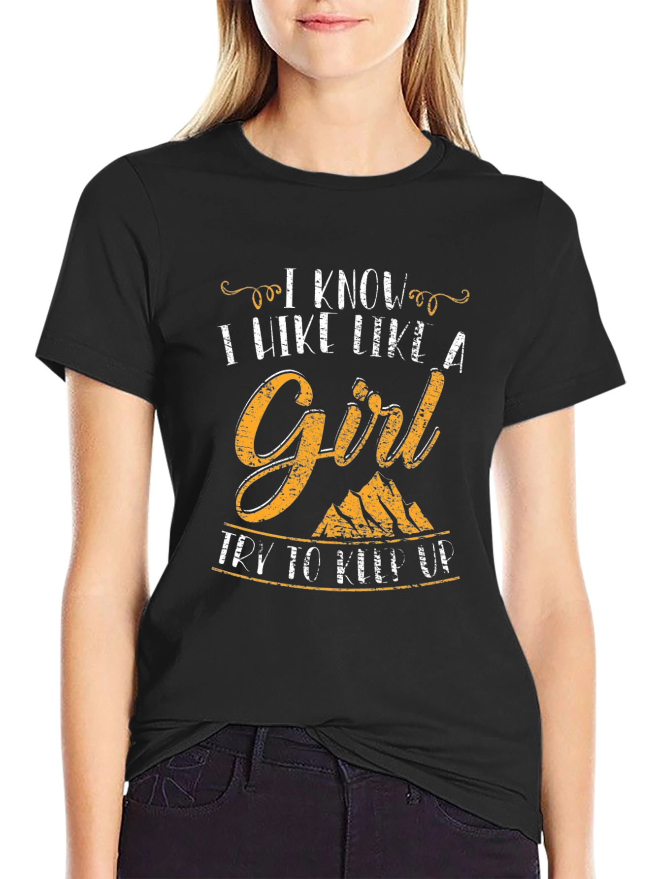 I Hike Like A Girl T-Shirt