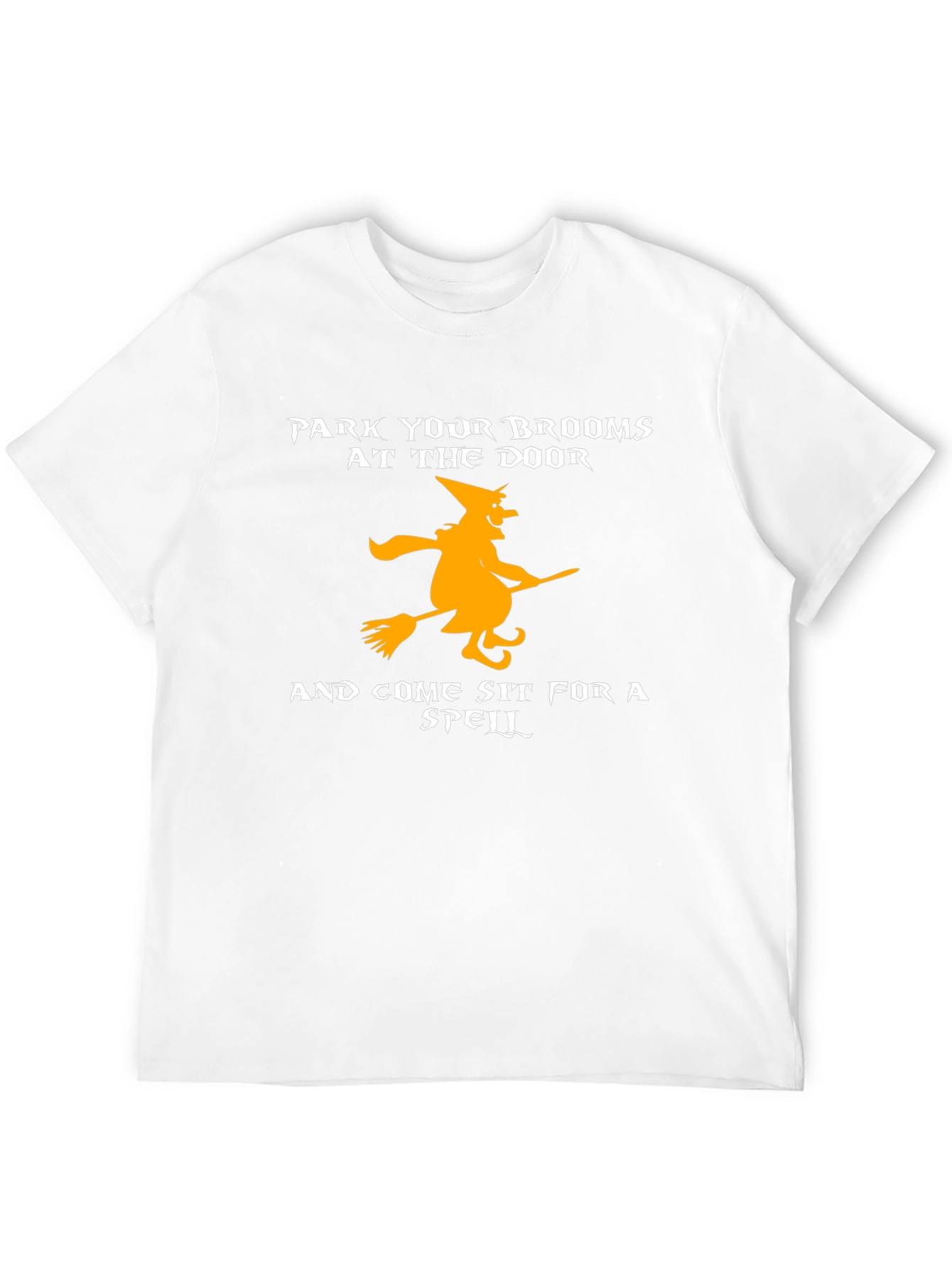 Park Your Brooms Halloween T-Shirt