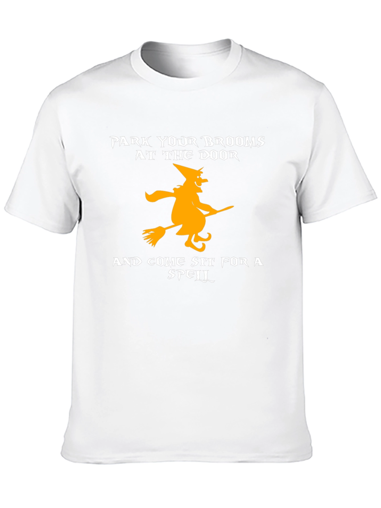 Park Your Brooms Halloween T-Shirt