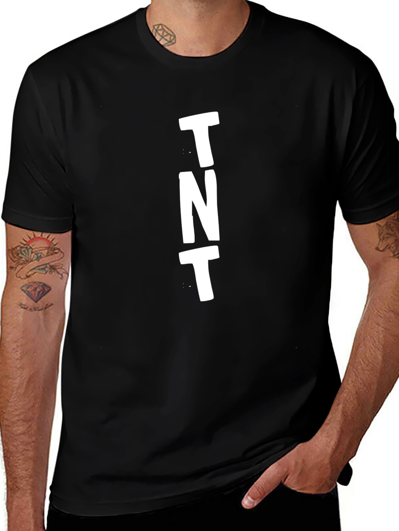 TNT Graphic Tee - Bold Black T-Shirt