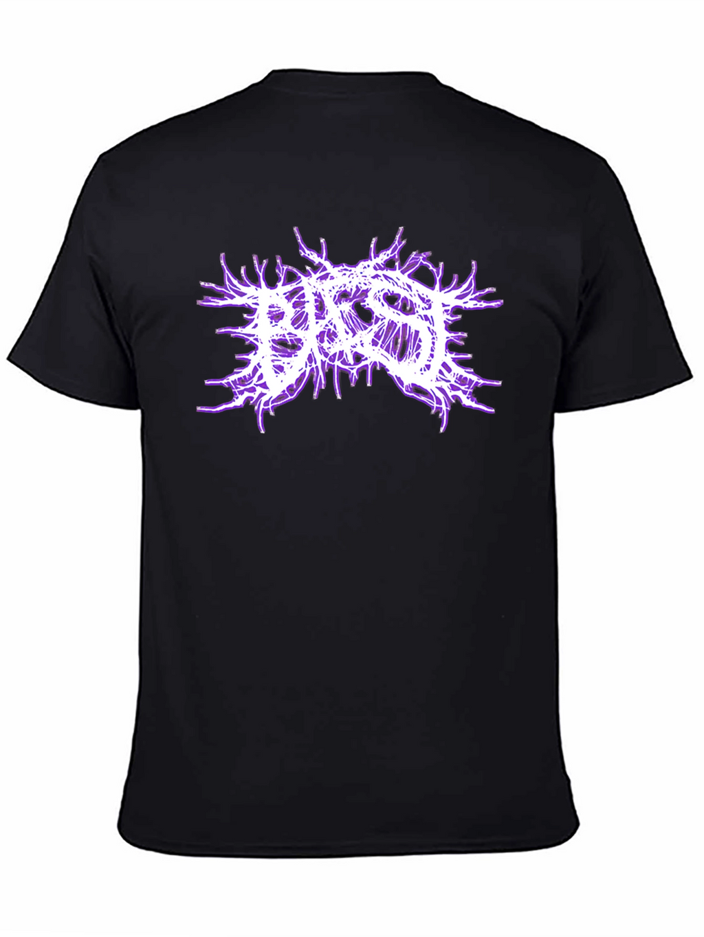 Brutal Death Metal Logo Black T-Shirt