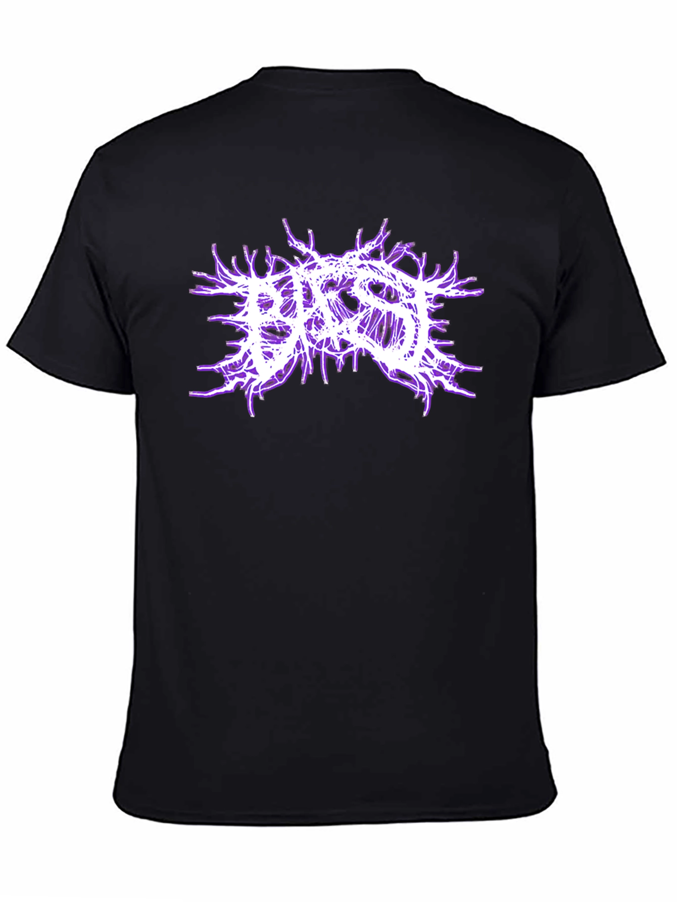 Brutal Death Metal Logo Black T-Shirt