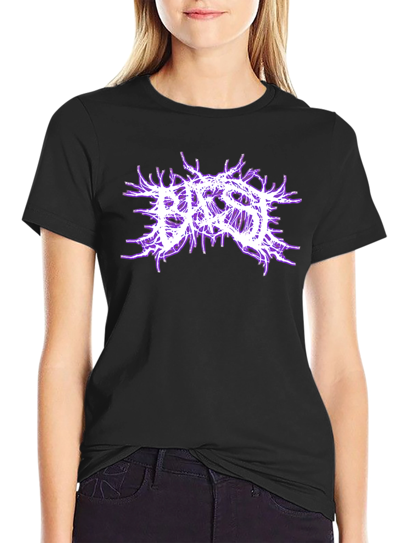 Brutal Death Metal Logo Black T-Shirt