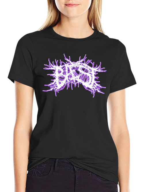 Brutal Death Metal Logo Black T-Shirt