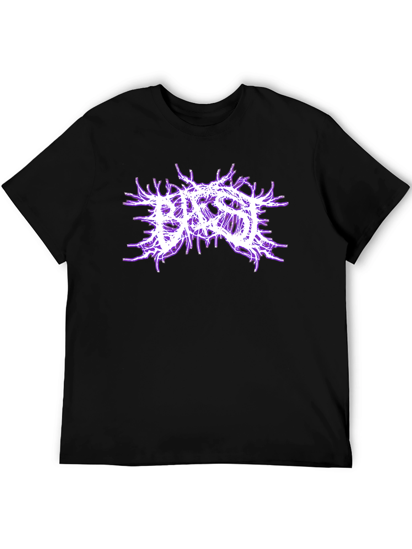 Brutal Death Metal Logo Black T-Shirt