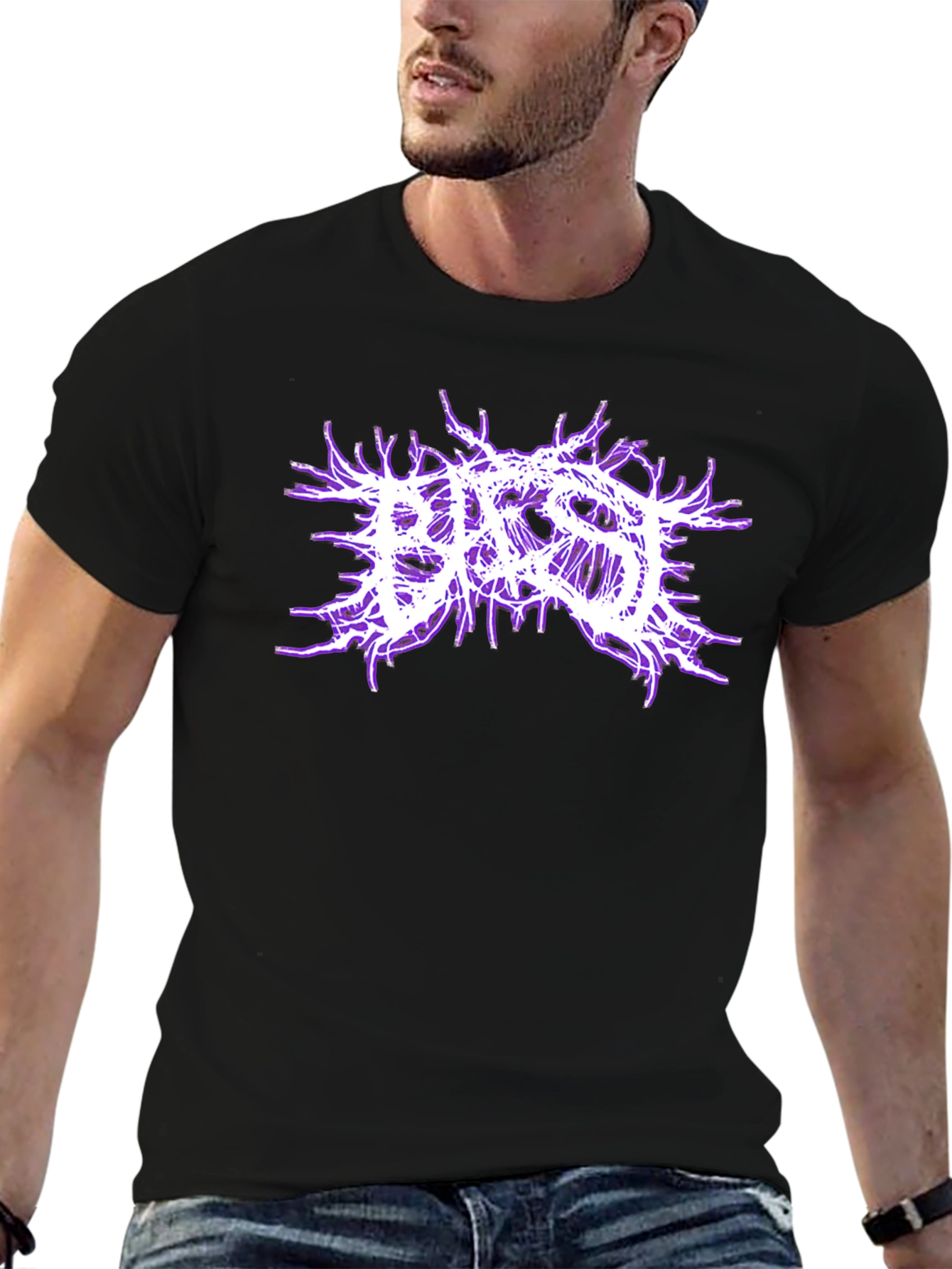 Brutal Death Metal Logo Black T-Shirt