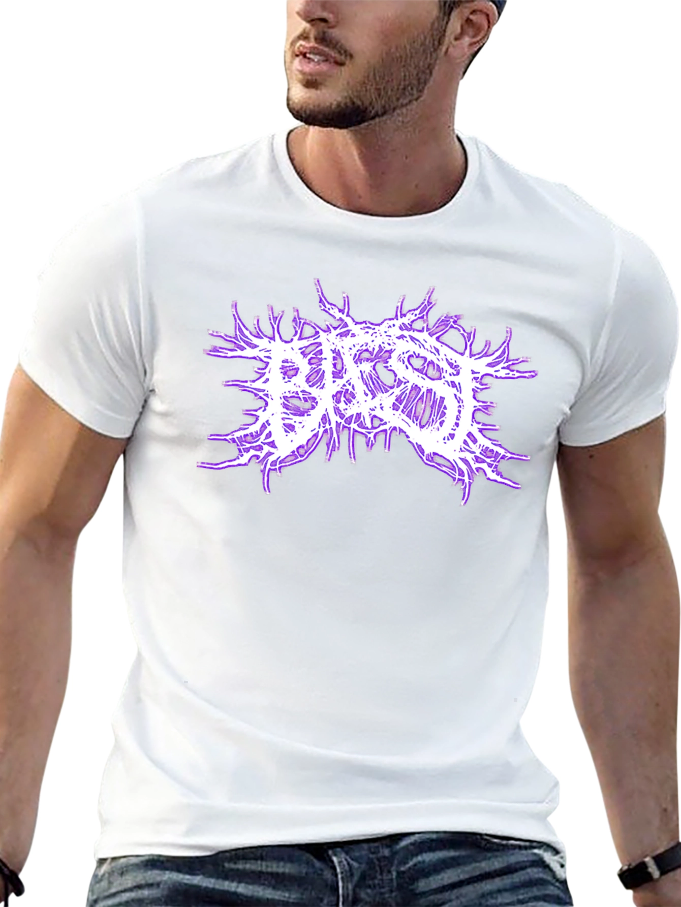 Brutal Death Metal Logo Black T-Shirt