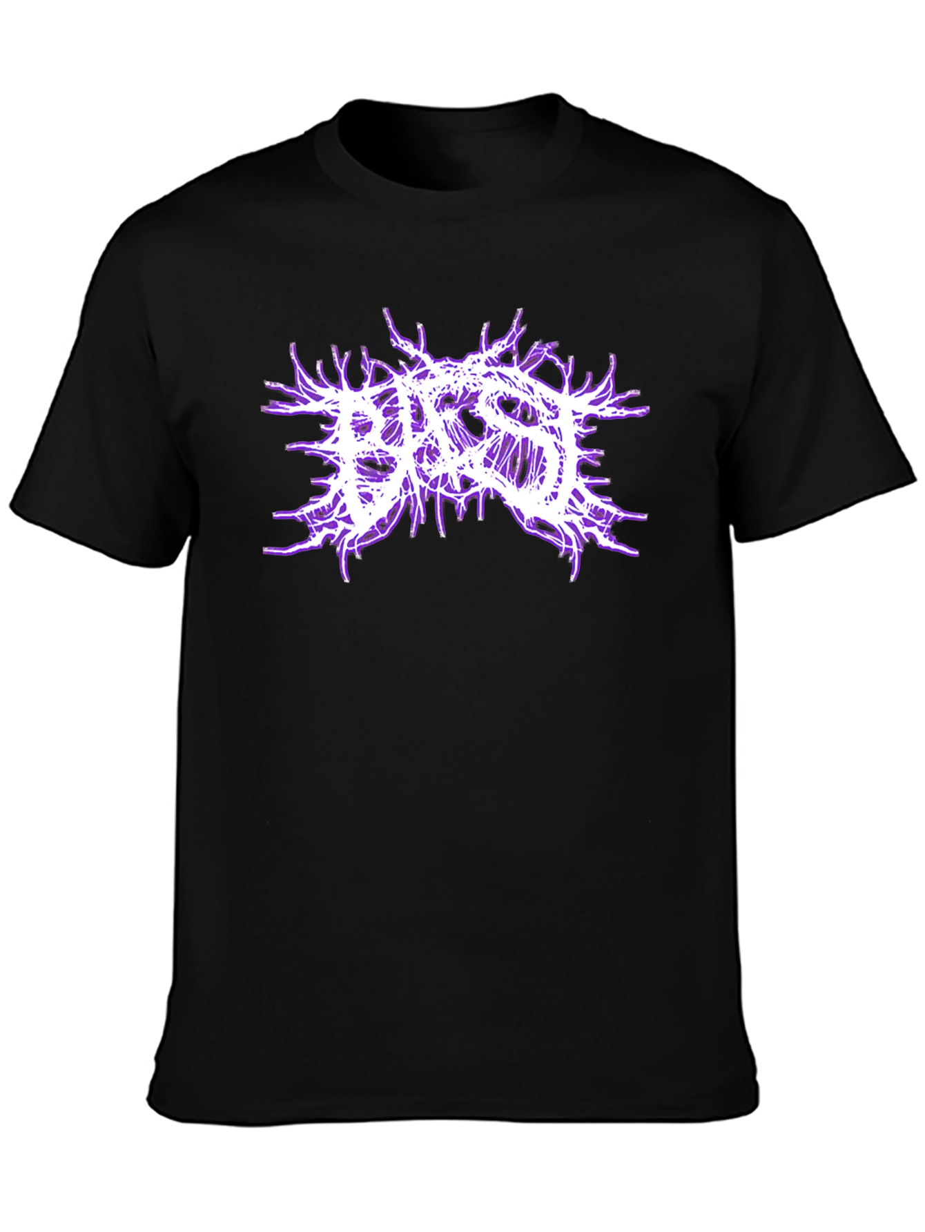 Brutal Death Metal Logo Black T-Shirt