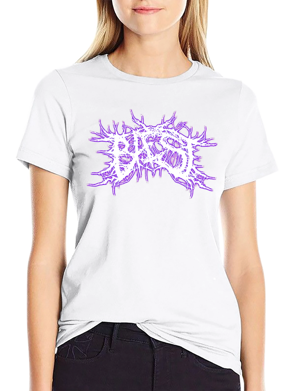 Brutal Death Metal Logo Black T-Shirt
