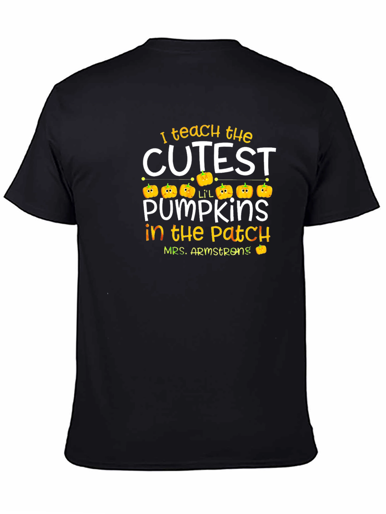 Cutest Pumpkins Teacher T-Shirt Fall Tee