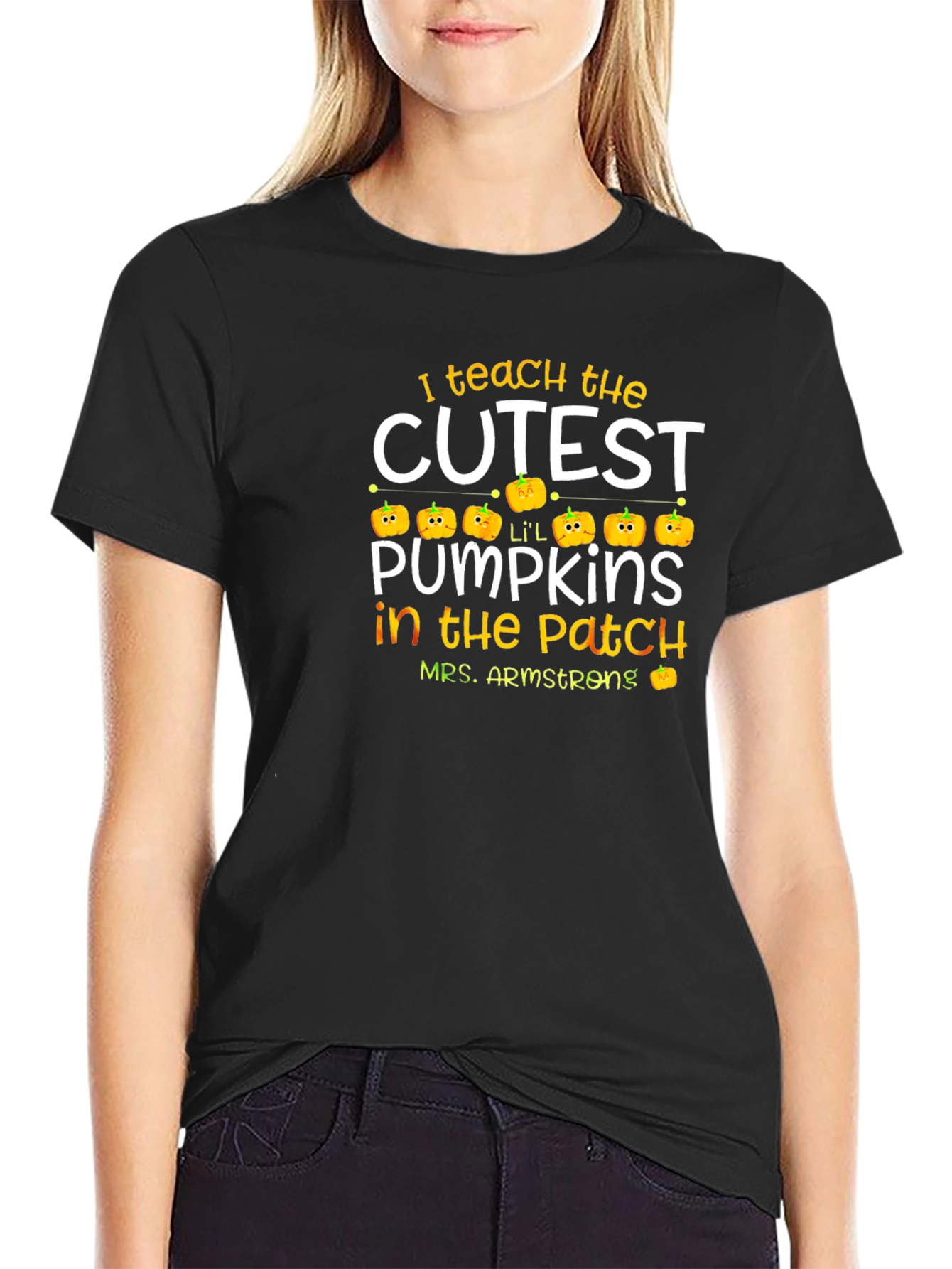 Cutest Pumpkins Teacher T-Shirt Fall Tee