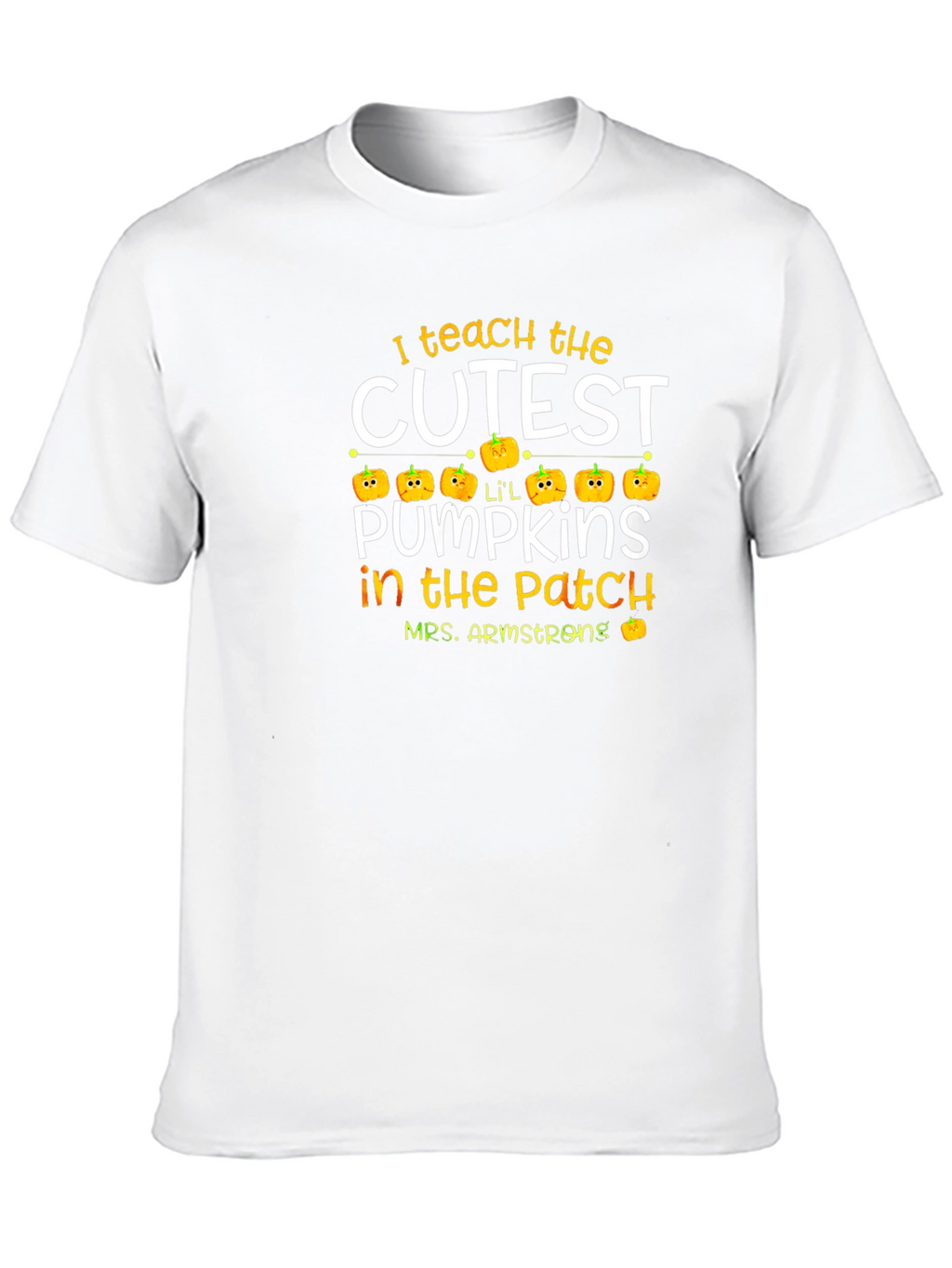 Cutest Pumpkins Teacher T-Shirt Fall Tee