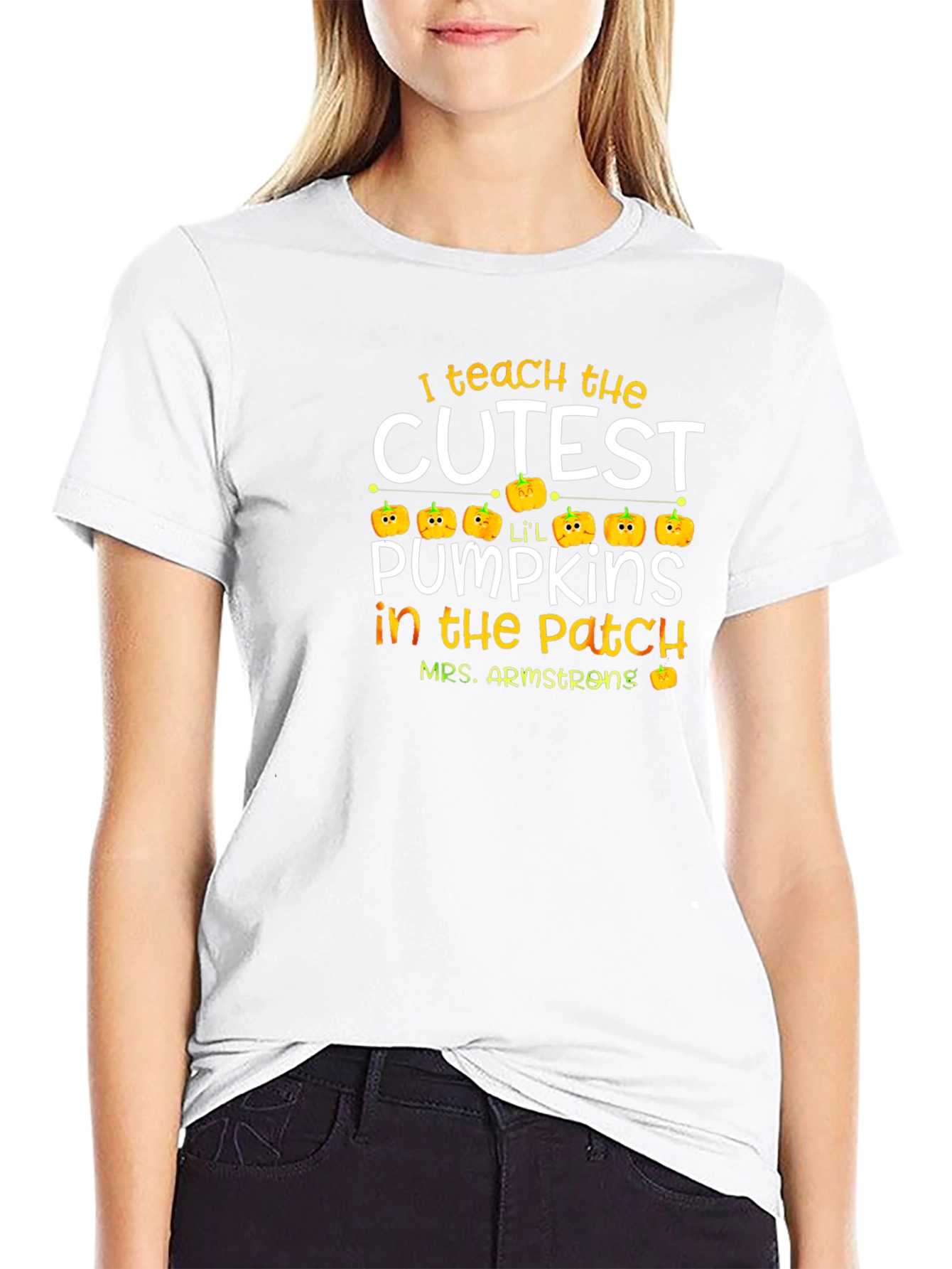 Cutest Pumpkins Teacher T-Shirt Fall Tee
