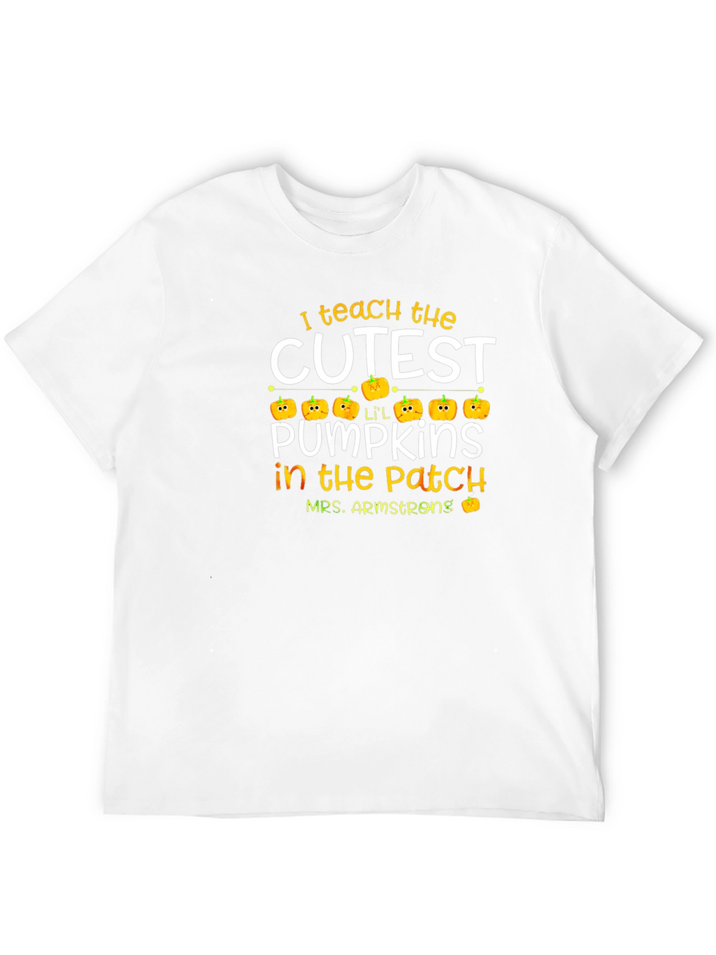 Cutest Pumpkins Teacher T-Shirt Fall Tee