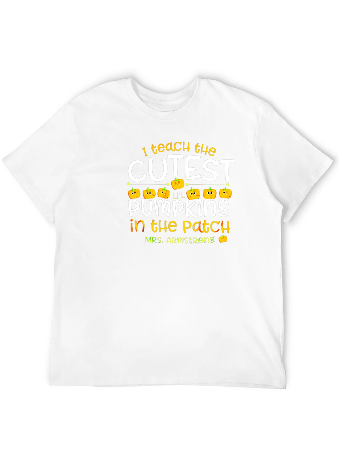 Cutest Pumpkins Teacher T-Shirt Fall Tee