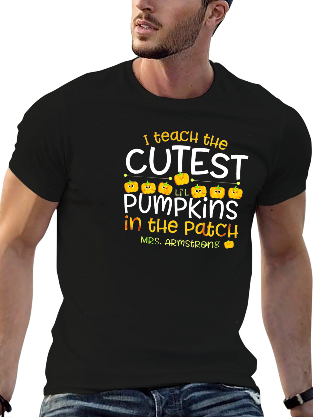 Cutest Pumpkins Teacher T-Shirt Fall Tee