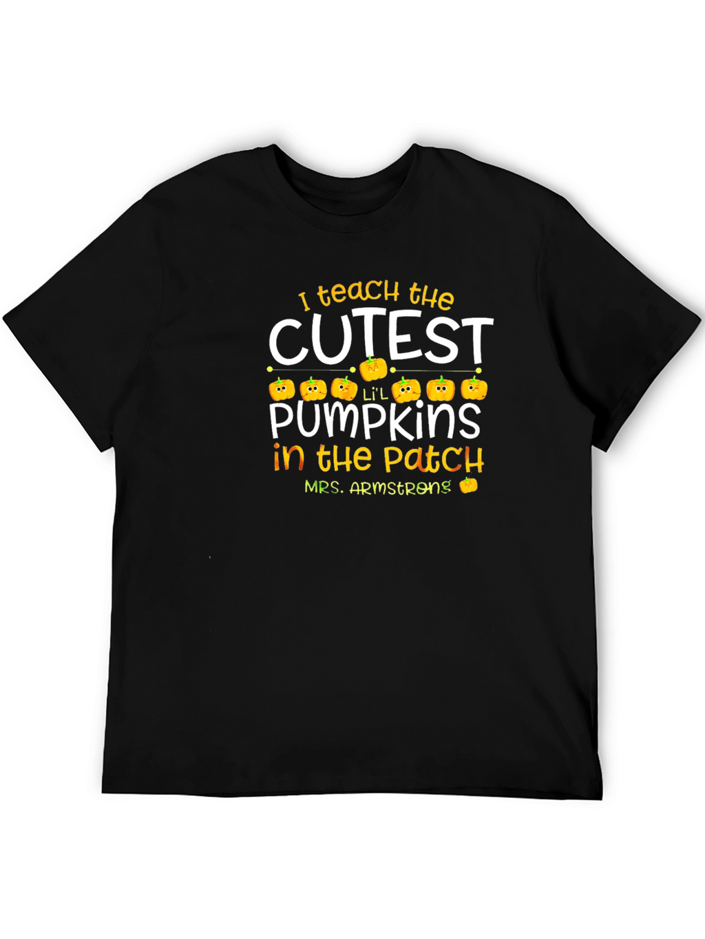 Cutest Pumpkins Teacher T-Shirt Fall Tee