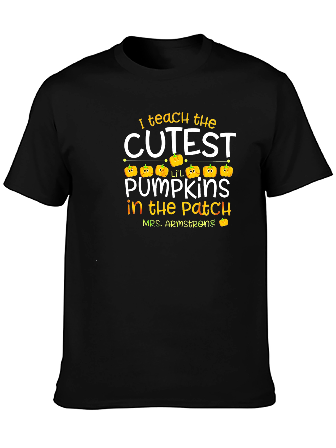 Cutest Pumpkins Teacher T-Shirt Fall Tee