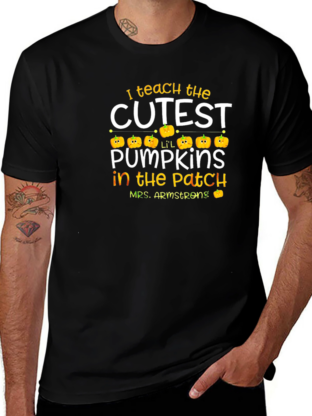 Cutest Pumpkins Teacher T-Shirt Fall Tee
