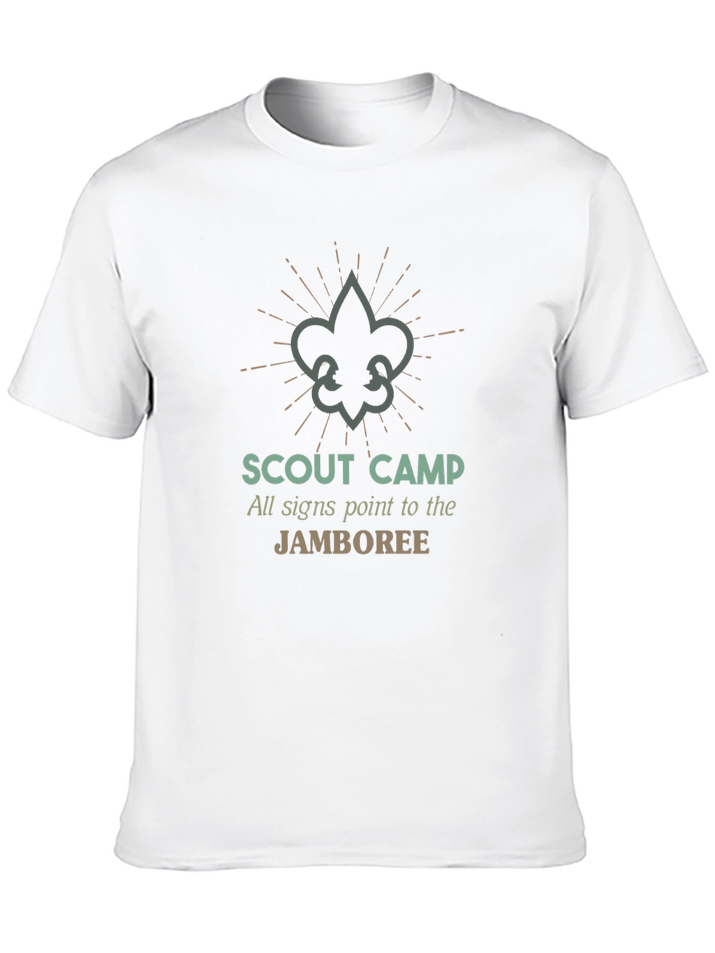 Scout Camp Jamboree Black T-Shirt