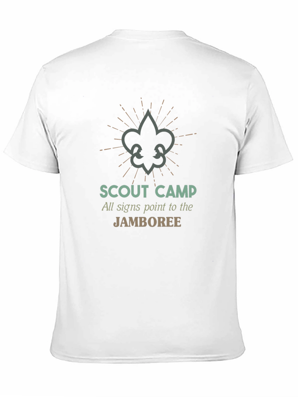 Scout Camp Jamboree Black T-Shirt