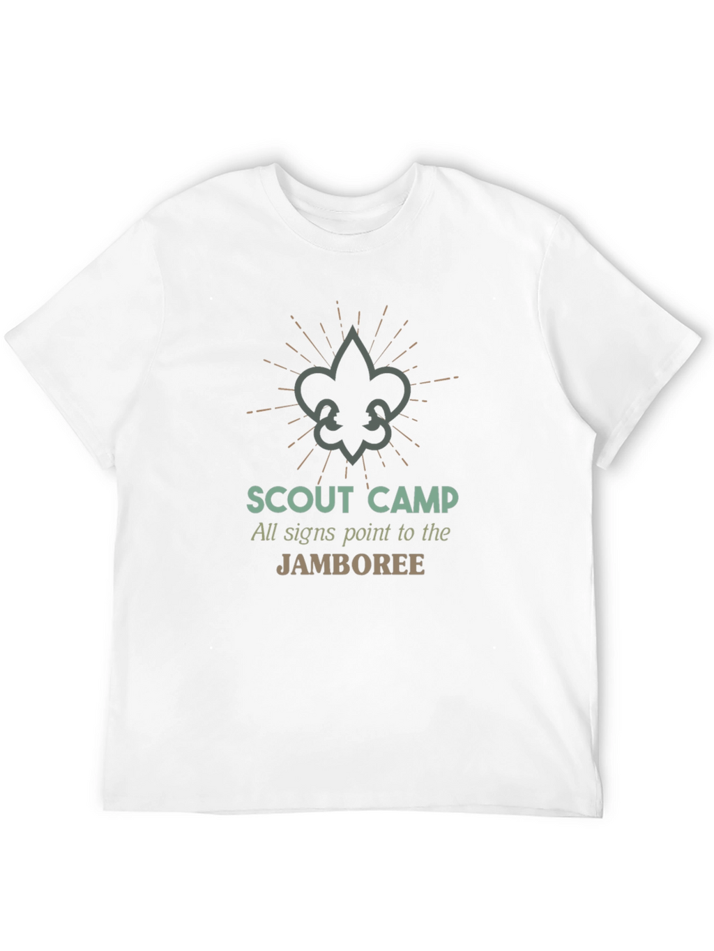 Scout Camp Jamboree Black T-Shirt