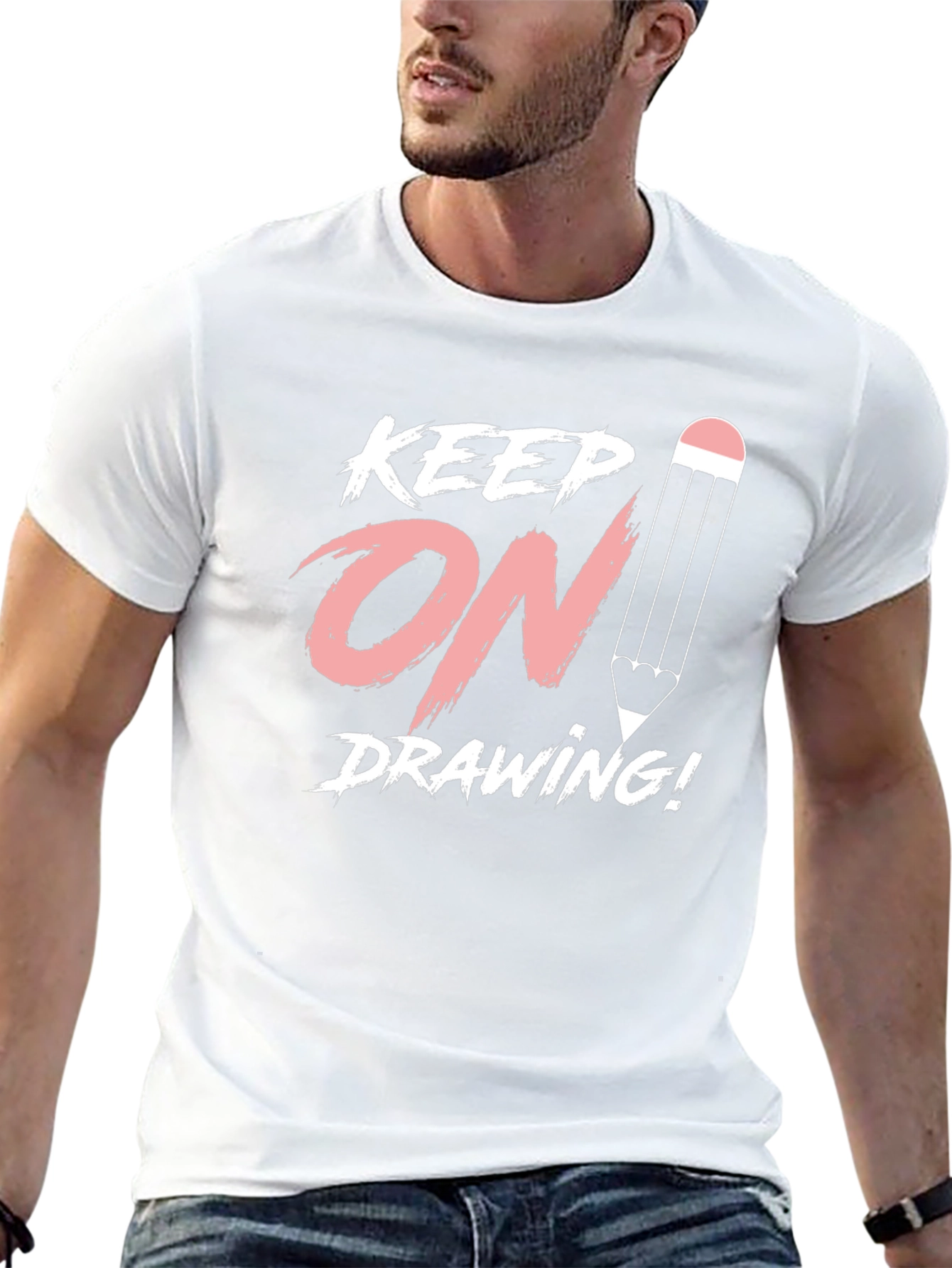 Keep On Drawing! Graphic Tee