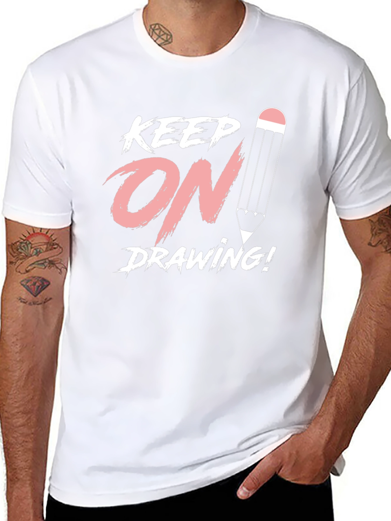 Keep On Drawing! Graphic Tee