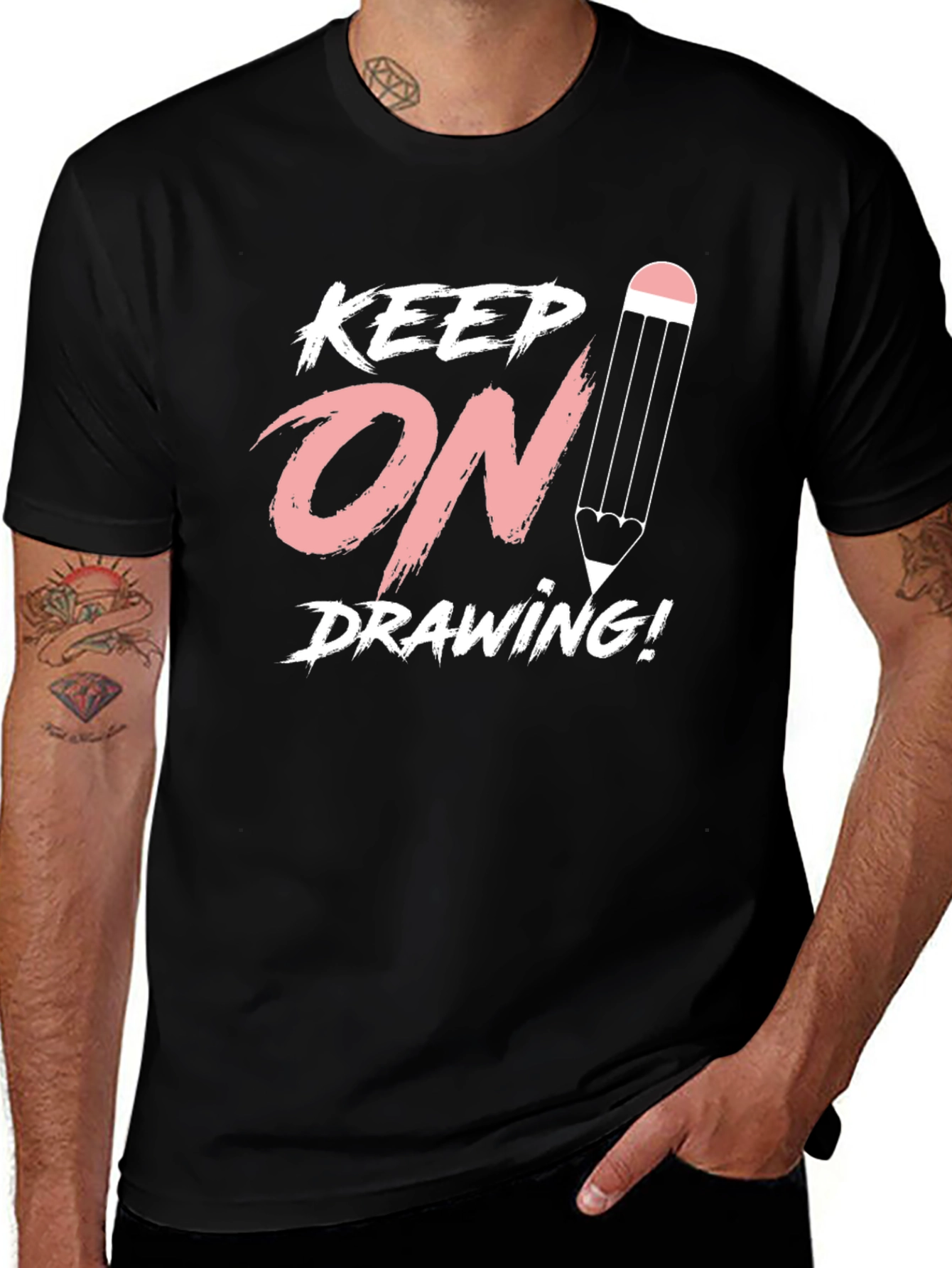 Keep On Drawing! Graphic Tee