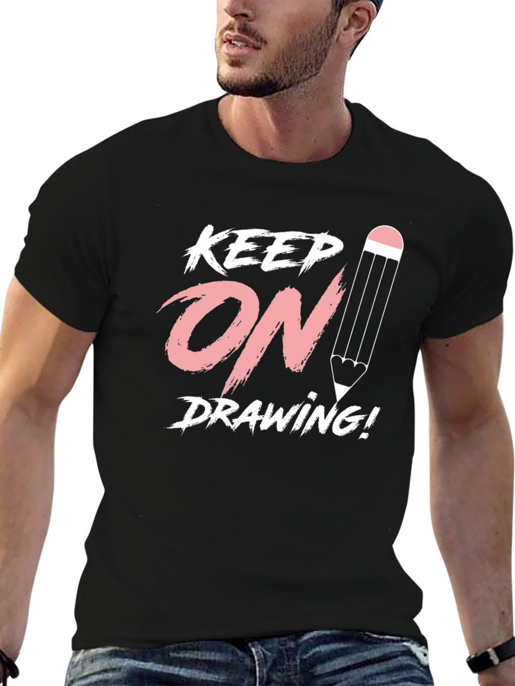 Keep On Drawing! Graphic Tee
