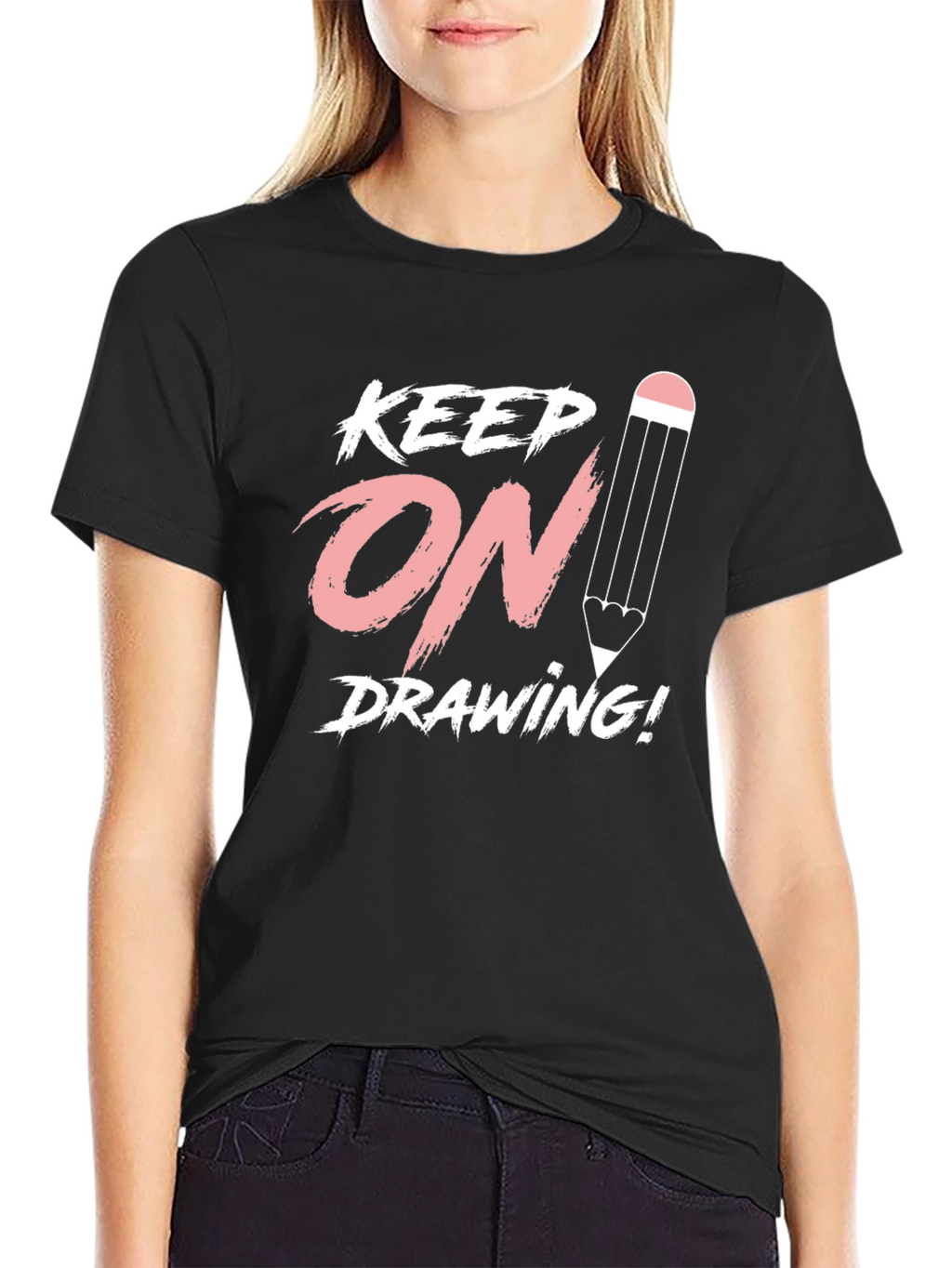 Keep On Drawing! Graphic Tee