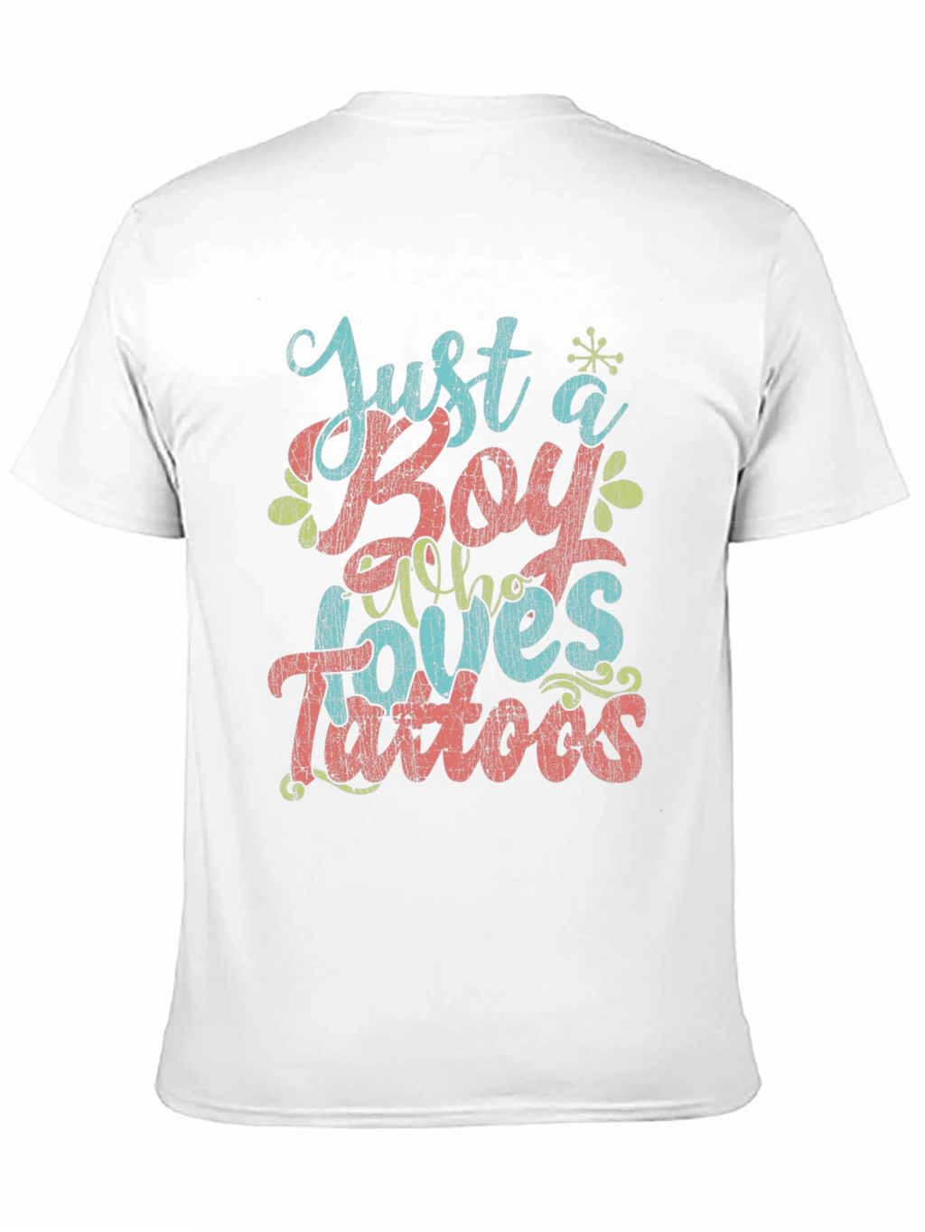 Just a Boy Who Loves Tattoos Graphic Tee