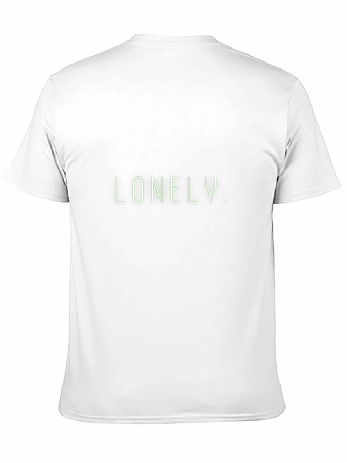Lonely Graphic Tee - Modern Black T-Shirt