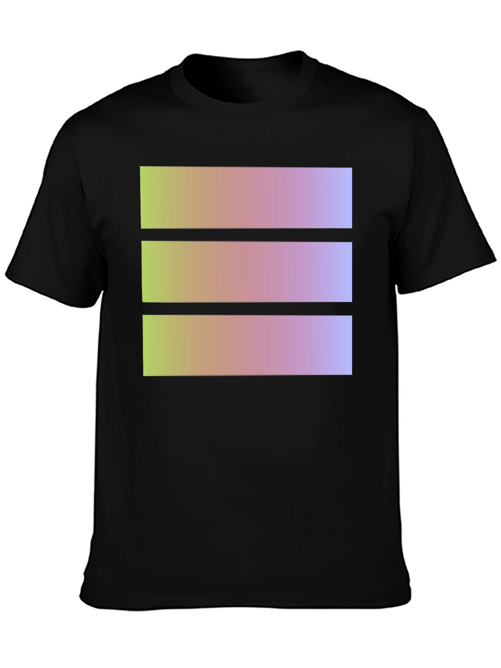 Geometric Gradient T-Shirt - Casual Style