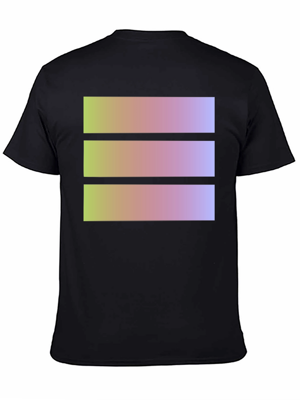 Geometric Gradient T-Shirt - Casual Style