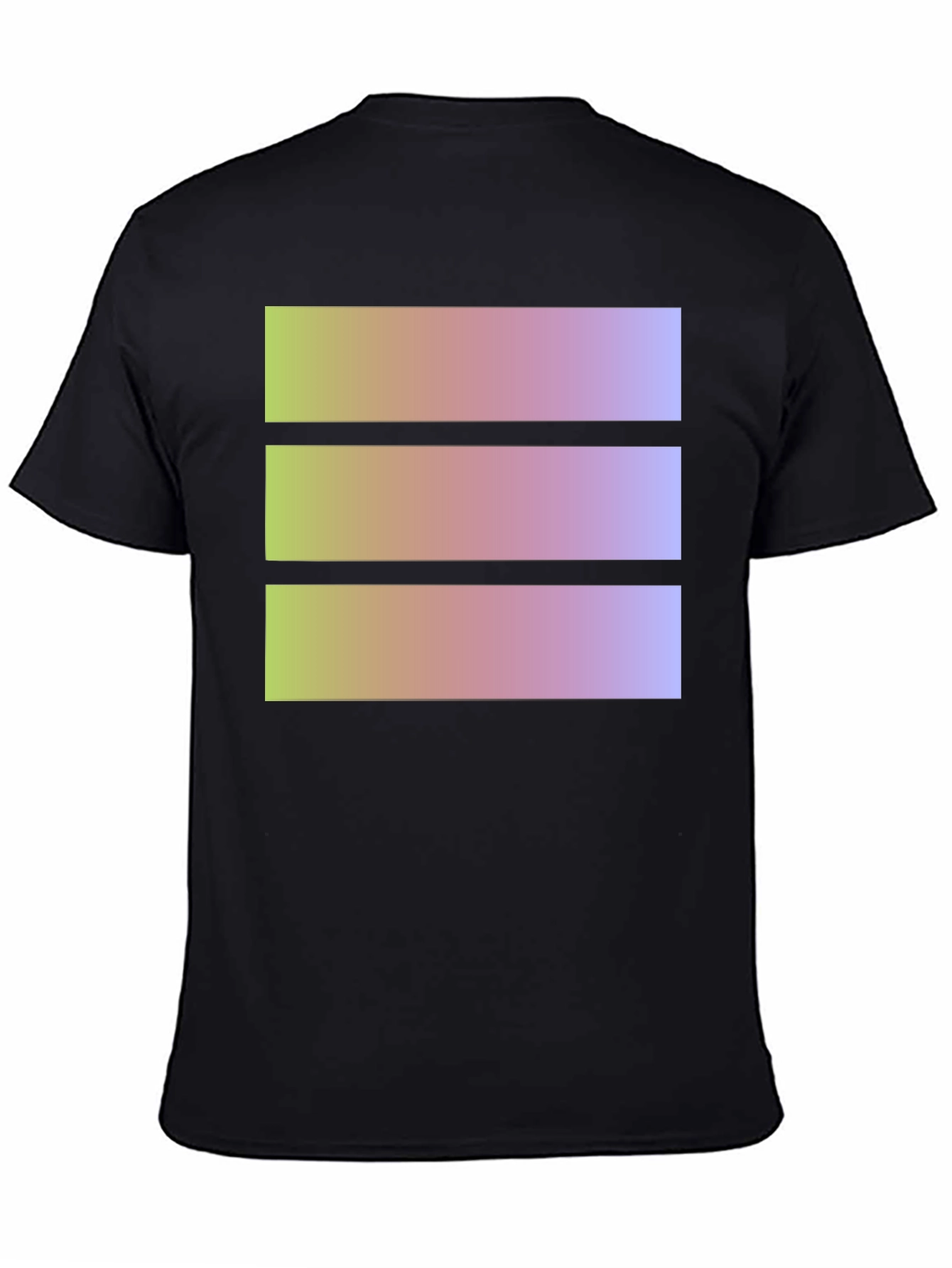 Geometric Gradient T-Shirt - Casual Style