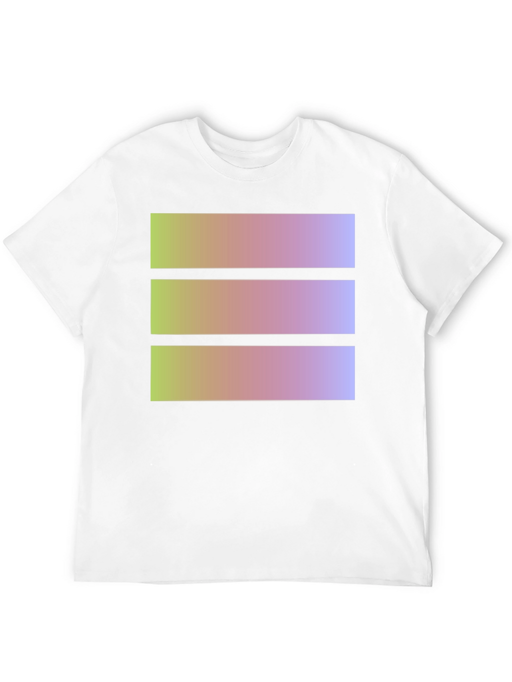 Geometric Gradient T-Shirt - Casual Style