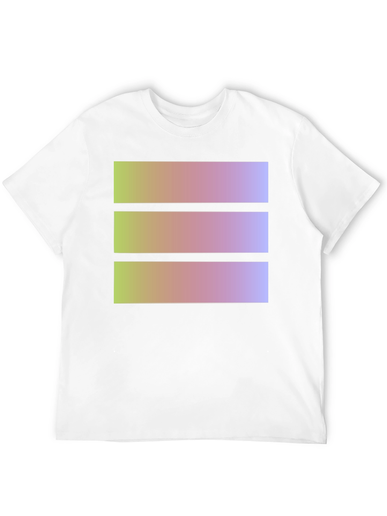 Geometric Gradient T-Shirt - Casual Style