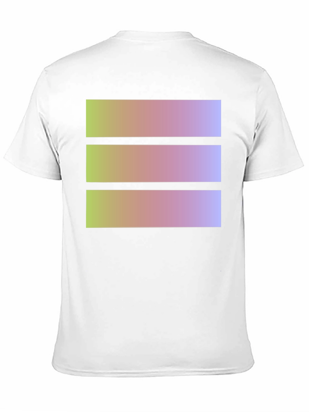 Geometric Gradient T-Shirt - Casual Style