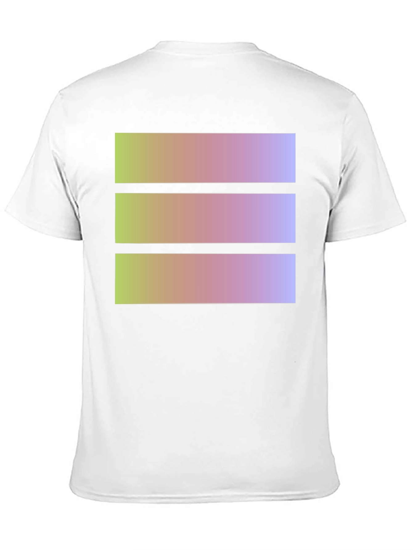 Geometric Gradient T-Shirt - Casual Style