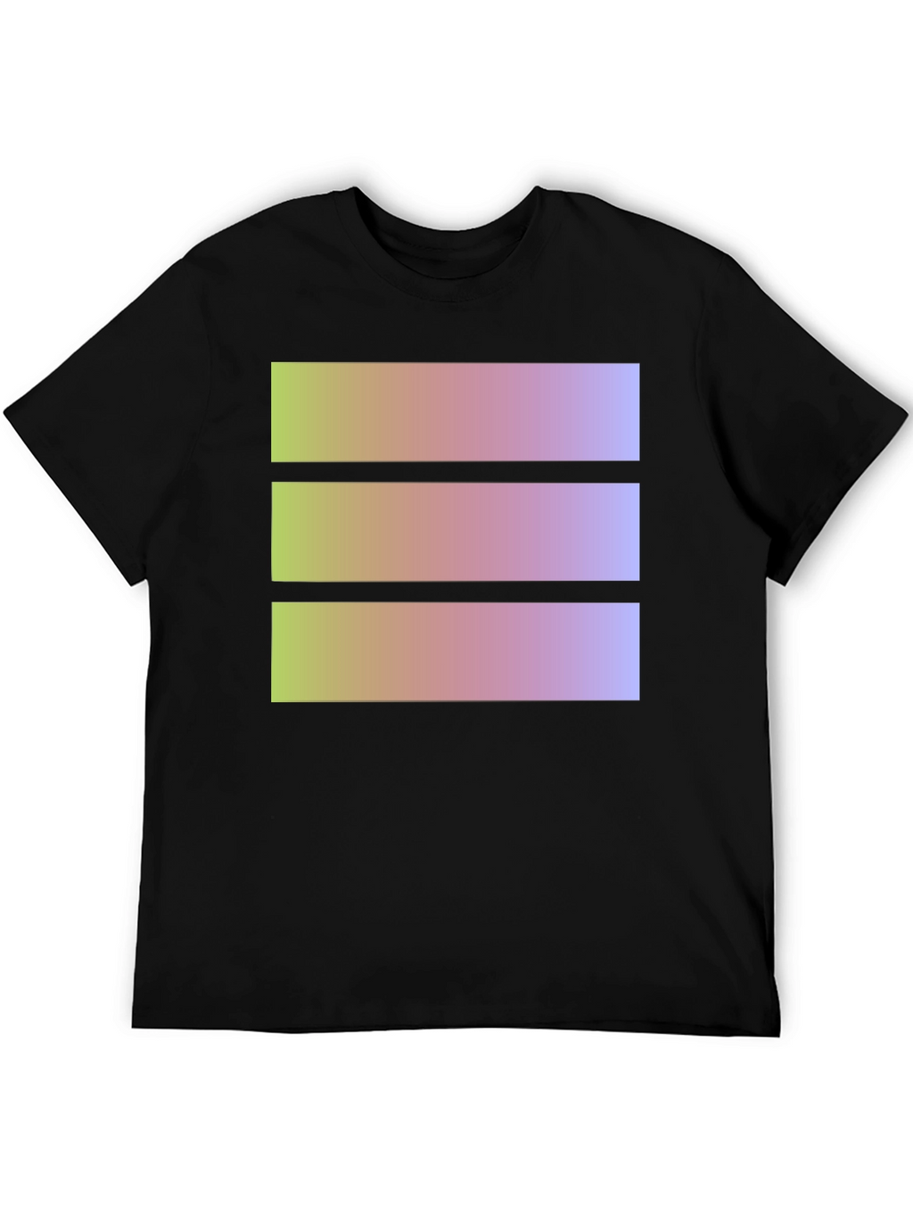 Geometric Gradient T-Shirt - Casual Style