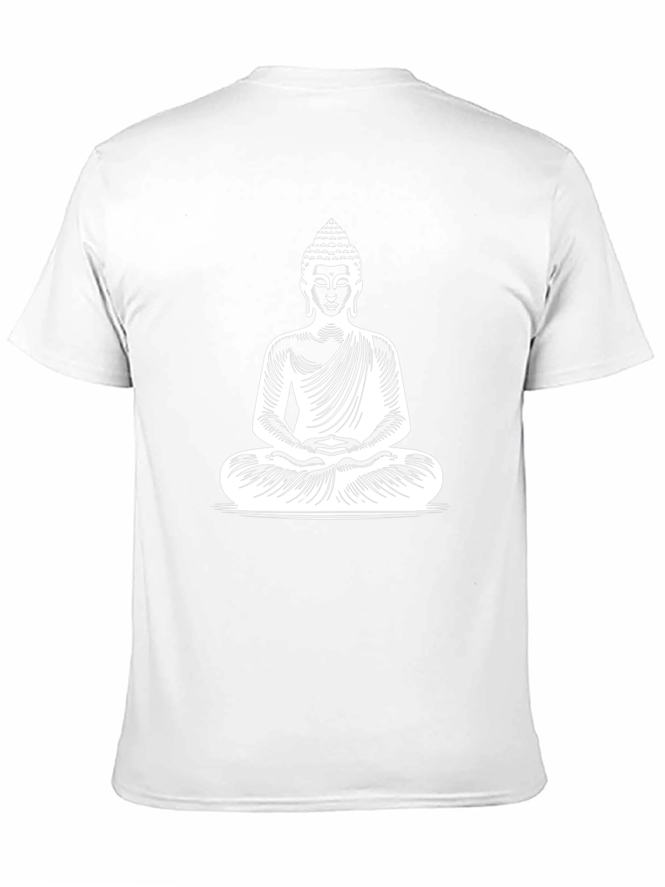 Buddha Graphic Print T-Shirt