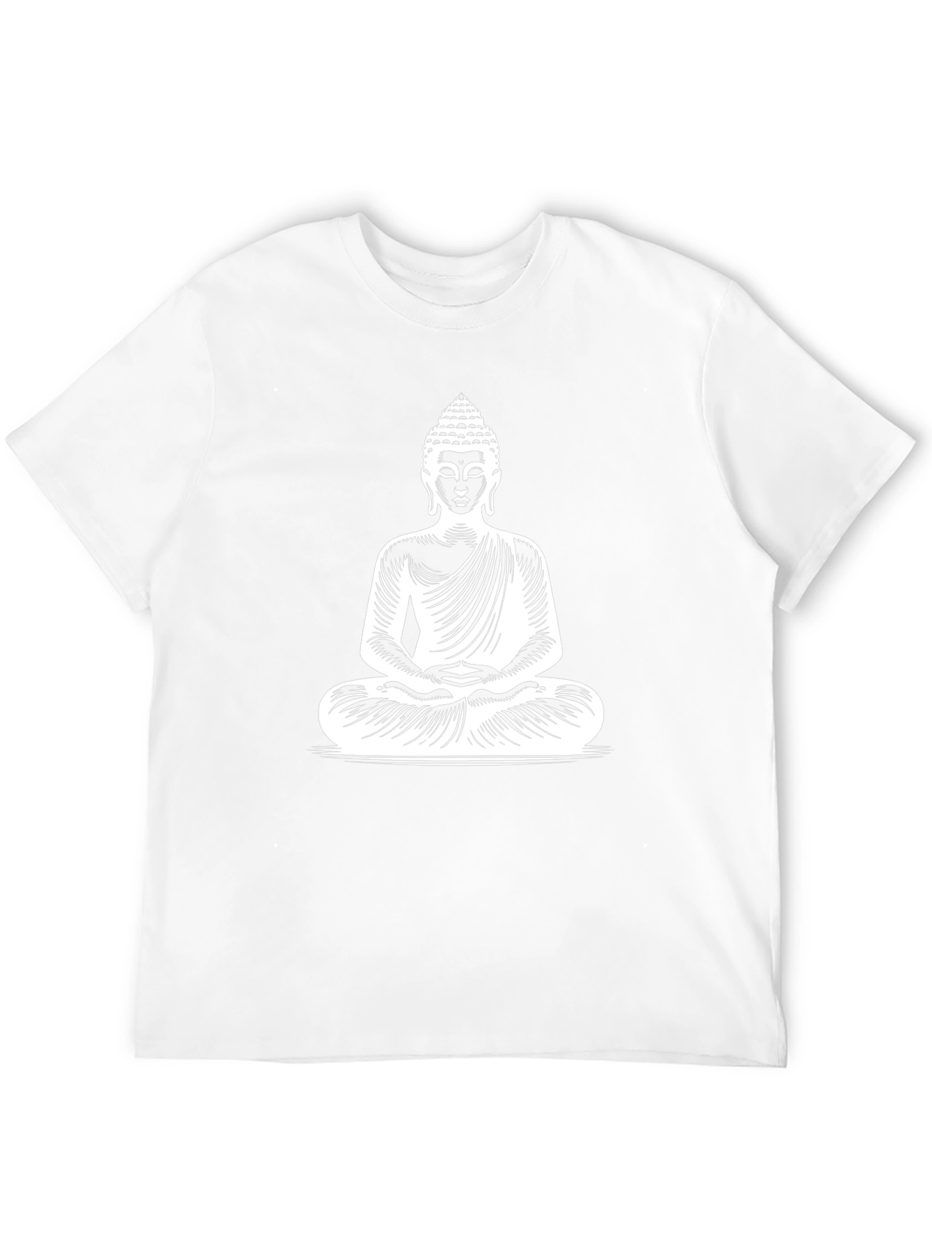 Buddha Graphic Print T-Shirt
