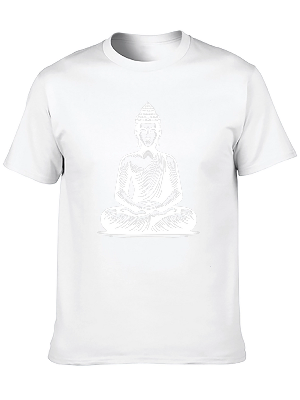 Buddha Graphic Print T-Shirt